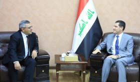 Meeting with the Minister of Planning of Iraq